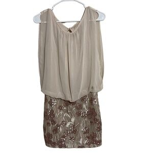 Aidan mattox womens sequined gem size 2